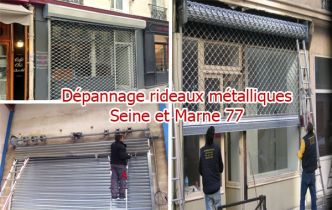 Dépannage rideau métallique 77 Seine et Marne - Metal360