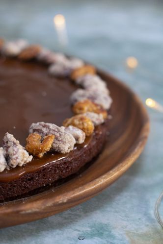 Brownie caramel Felder