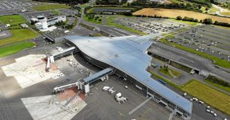 Aéroport de Brest. La fréquentation a atteint 1,1 million de passagers en 2018