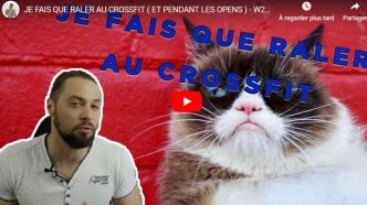 Râler pendant les WODS de CrossFit ®*… on le fait tous. Mais pourquoi ?