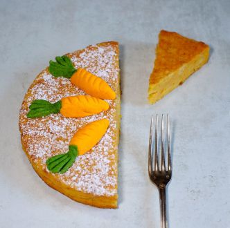 Gâteau aux carottes et aux amandes