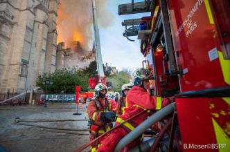 Les Sapeurs-Pompiers de Paris ont sauvé Notre-Dame
