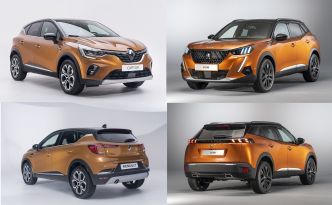 Match : le Renault Captur 2 contre le Peugeot 2008 2
