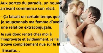 Blague longue, un homme meurt et relate les derniers instants avec sa femme avant de mourir