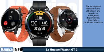 La Huawei Watch GT2 est disponible à Maurice dès ce samedi 07 décembre 2019