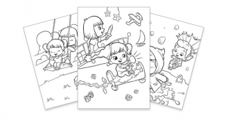 Livre de coloriage Hourra Héro gratuit