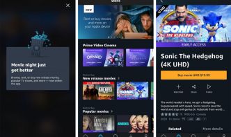 L'app Amazon Prime Video permet l'achat/location de contenus sur iPhone/Apple TV maintenant