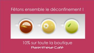 Fêtons ensemble le déconfinement - Parenthese Café