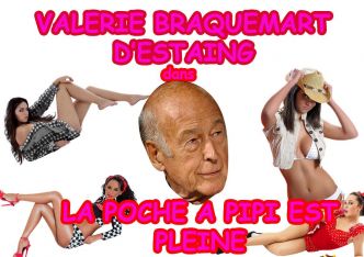 Valérie Giscard d’Estaing se lance dans le porno et devient Valérie Braquemart d’Estaing