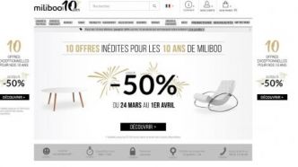 Miliboo obtient un Prêt Garanti par l'Etat de 4,4 ME