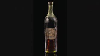Une bouteille rarissime de cognac adjugée plus de 131.000 euros