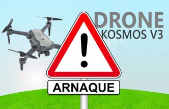 Le drone Kosmos V3 est une arnaque - Avis de Drone-Store.fr