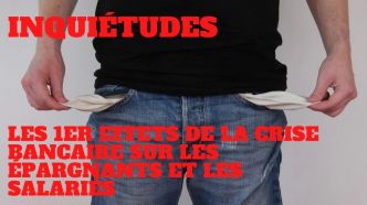ALERTE – INQUIÉTUDES: Les Premiers effets de la crise bancaire sur les épargnants et les salariés – Avec Charles Sannat