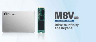 Plextor dévoile une nouvelle famille de SSD, les M8V Plus