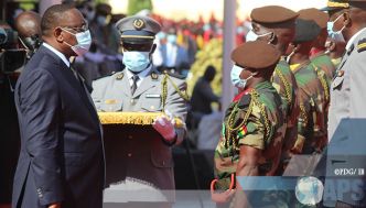 Macky Sall « L'engagement des forces de défense et de sécurité (FDS)   déterminant dans la gestion  de la COVID-19 « 