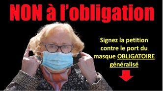 Stop au masque Obligatoire généralisé