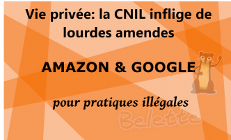 Lourdes amendes à Google et Amazon pour pratiques illégales