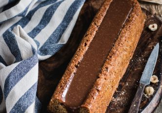 Cake à la noisette et gianduja