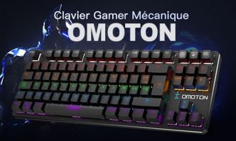 Clavier Mécanique OMOTON : Avis et Test pour les gamers | Univers-Gamer