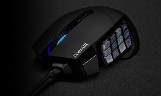 Corsair Scimitar Elite : Souris parfaite pour MMO ou MOBA | Univers-Gamer