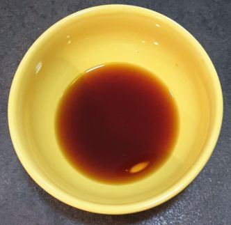 Sauce soja vinaigrée Coréenne (Cho Ganjang). Sauce pour jeon et gyozas