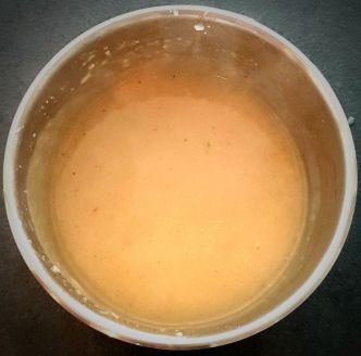 Recette de sauce béchamel au bouillon de légumes et maïzena (végan).