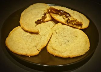 Recette de cookies XXL fourrés au chocolat. Une recette gourmande !