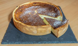 Recette tarte au fromage blanc maison onctueuse (käsküeche en Alsacien)