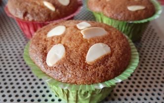 RECETTE DE MUFFINS AUX GRIOTTES ET AMANDES ► Excellent !