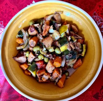 Tajine de légumes. Recette 100% végan délicieuse et pleine de saveurs