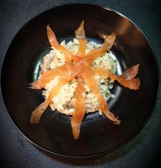 RISOTTO AUX 3 CHAMPIGNONS ET SAUMON FUMÉ ► Excellent !