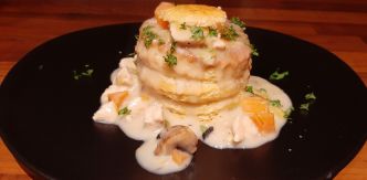 BOUCHÉES À LA REINE ► Une recette de vol-au-vent excellente !