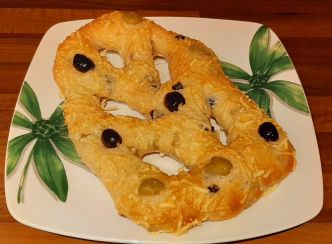 Fougasses aux olives noires et vertes ► Bonne recette pour les apéritifs !