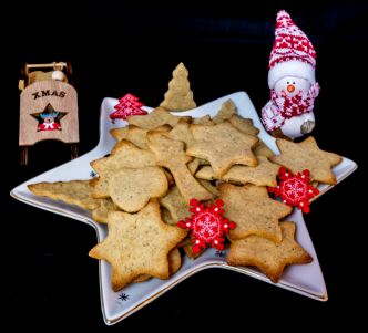 Biscuits de Noël au miel et 4 épices ► Recette de biscuits de Noël !