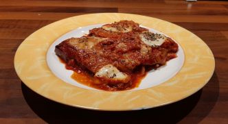 Gratin d'aubergines, tomate, mozzarella, parmesan. Recette maison facile