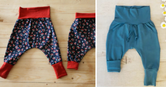 Voici des patrons et tutos pour coudre un pantalon évolutif pour votre enfant!