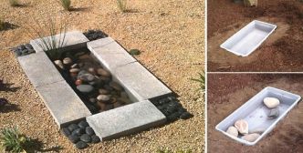 DIY : Comment faire une fontaine d’eau de jardin contemporaine pour moins de 30 euros