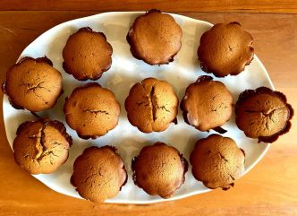Muffin Anglais Thermomix au caramel et beurre salé. Recette healthy !