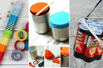 Des idées DIY instruments de musique à fabriquer avec les enfants!