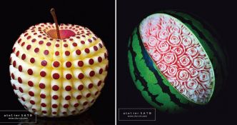 Tomoko Sato Transforme Les Aliments En Sculptures D'Art