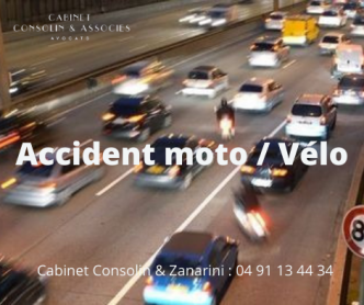 Accident moto contre velo : une juste indemnisation