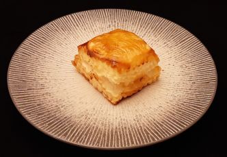 Feuilleté chèvre miel. Une recette d'entrée chaude gastronomique