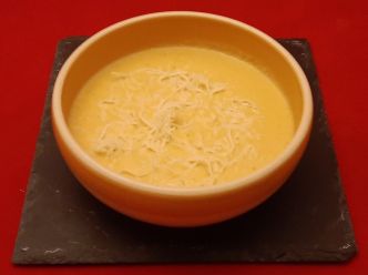 Courge musquée de Provence et poireau. Recette de velouté onctueuse