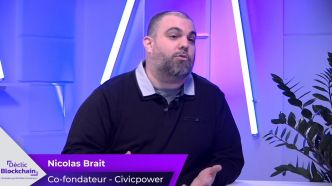 Nicolas Brait (Civicpower) : "Nous voulons créer une blockchain dédiée au vote"