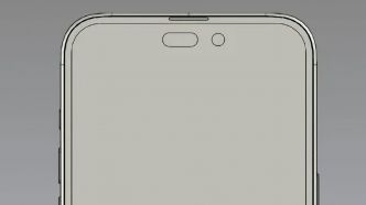 iPhone 14 : un leak confirmerait les deux orifices en façade... mais aussi un bloc photo proéminent