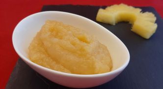 Compote ananas et pomme choupette. Un dessert simple et gourmand !