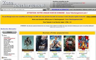 Streaming illégal : Zone-Téléchargement et Tirexo ferment leurs portes