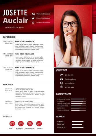 CV Original Tout Métier Gratuit - Emploi et Formation