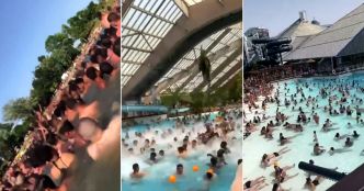 Canicule: Aquaboulevard, Cergy... Les Franciliens se sont rué sur les lieux de baignade