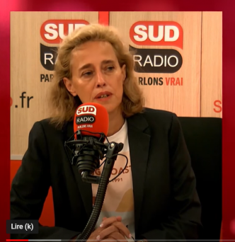 Alexandra Henrion Caude parle des effets secondaires des "vaccins" contre le Covid à l'antenne de Sud Radio
